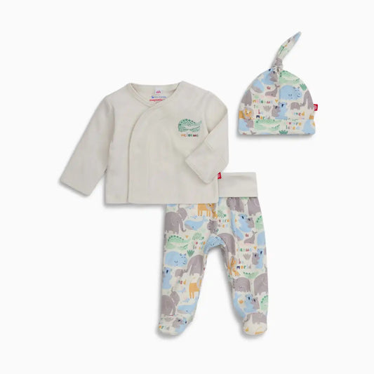 Organic Cotton Magnetic Wrap 3-Piece Set