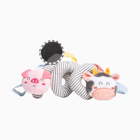 Farm Spiral Stroller Toys