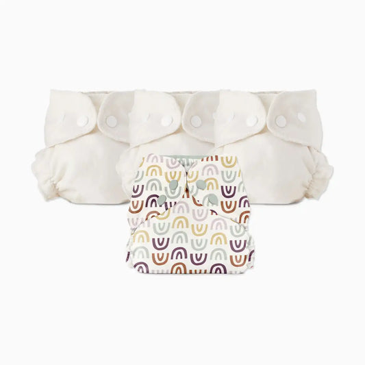 Blowout Proof Cloth Diaper Bundle