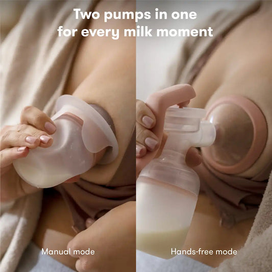 2-in-1 Manual Breast Pump