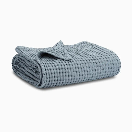 Waffle Weave Baby Blanket