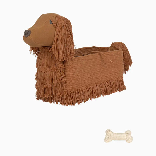 Poppy Dog Basket