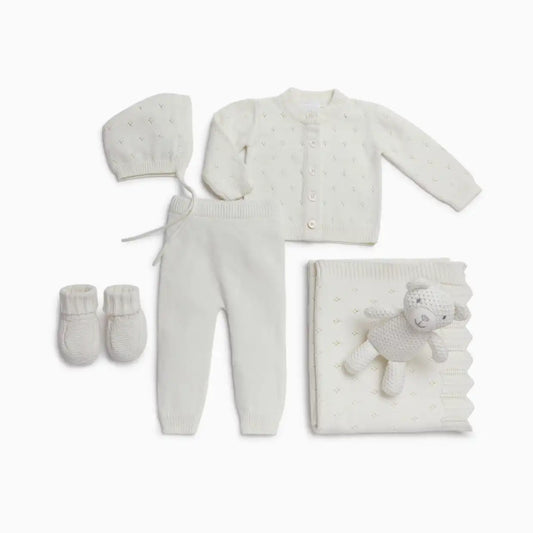 6-Piece Pointelle Sweater Gift Set