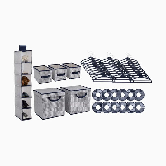 48-Piece Nursery Storage Set