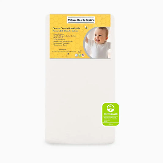 Deluxe Breathable Crib & Toddler Mattress