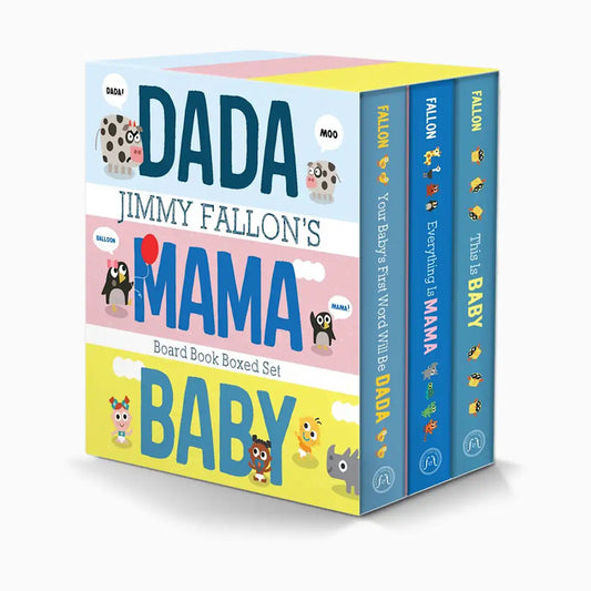 Jimmy Fallon's DADA, MAMA, and BABY Board Book Boxed Set