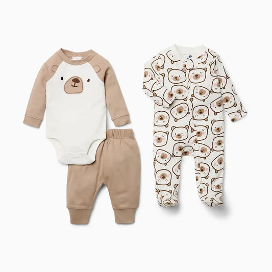 Organic Cotton 3-Piece Gift Set