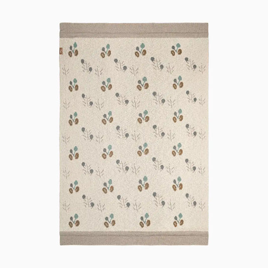 Avery Organic Cotton Knitted Baby Blanket