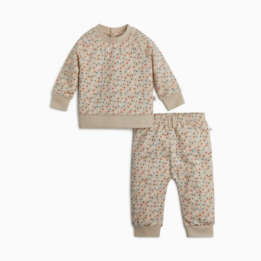 The 2-Piece Printed French Terry Set