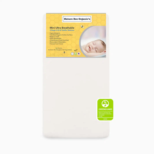 Mini Crib Size 2-Stage Mattress