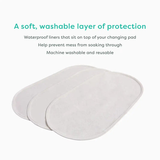 Waterproof Changing Pad Liner (3-Pack)