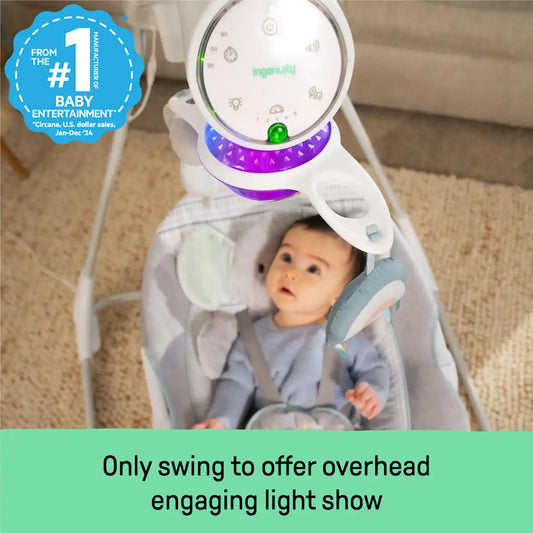 InLighten Soothing Baby Swing