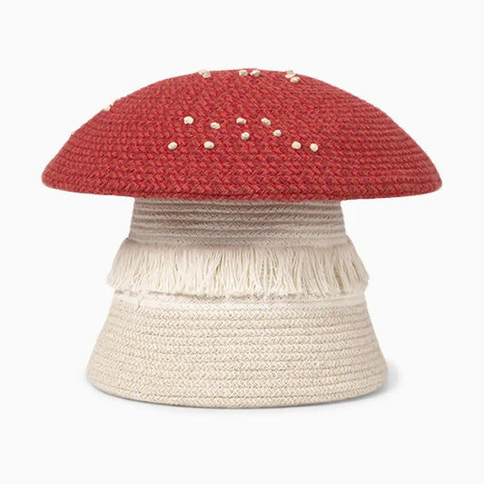 Red Mushroom Basket