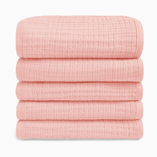 Organic Cotton Muslin Burp Cloths Multipack