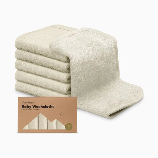 Deluxe Baby Bamboo Viscose Washcloths (6 Pack)
