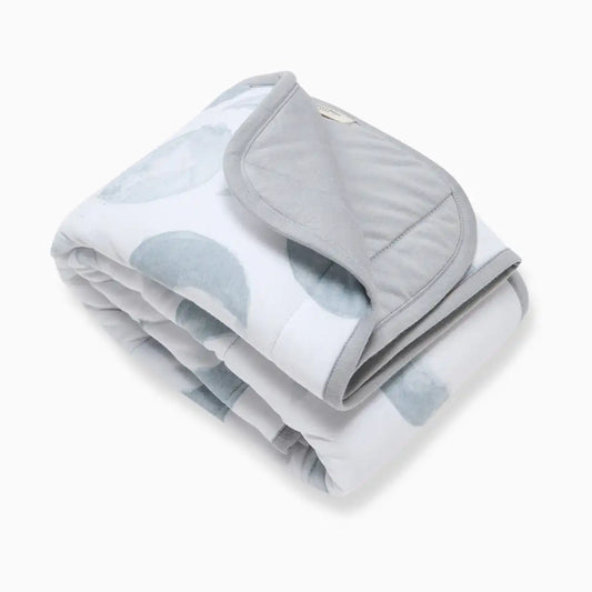 Reversible Organic Cotton Jersey Knit Blanket