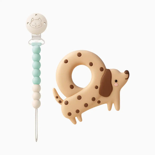 OneC Pacifier Clip Teether Set