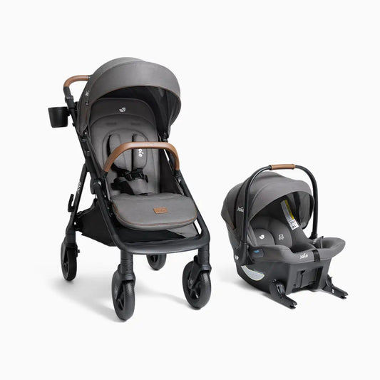 Caraway Whirl And Mint Latch Travel System