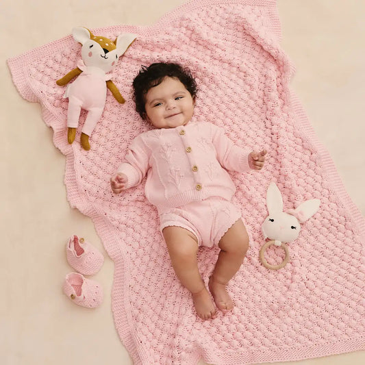 4-Piece Floral Sweater Set