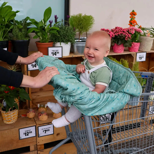 Antibacterial Compact Shopping Cart Cover