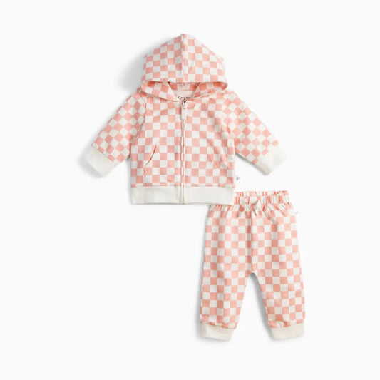 Hooded Sweatshirt & Jogger Set