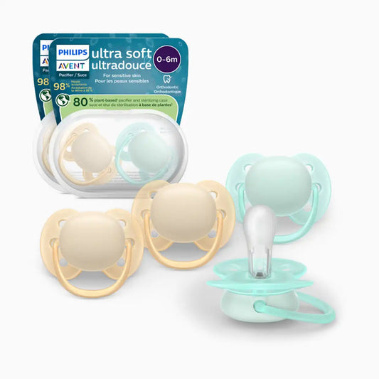 Ultra Soft Pacifier 0-6M (4 Pack)