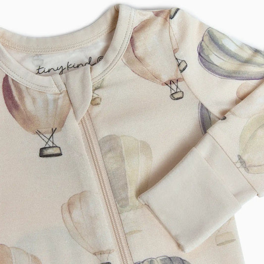 Bamboo Viscose Convertible Printed Footie