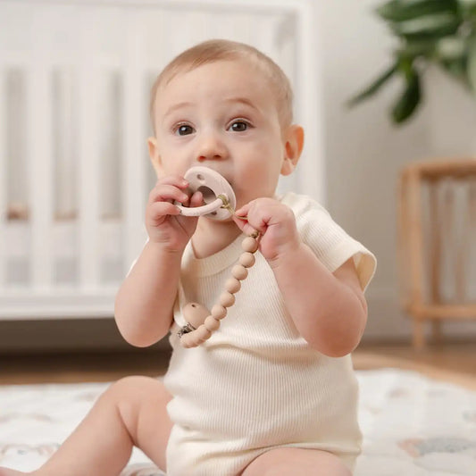 Pacifier Clips 100% Food Grade Silicone (2 Pack)