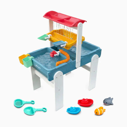 Deluxe 3-Tier Weather-Proof Water Table for Toddlers