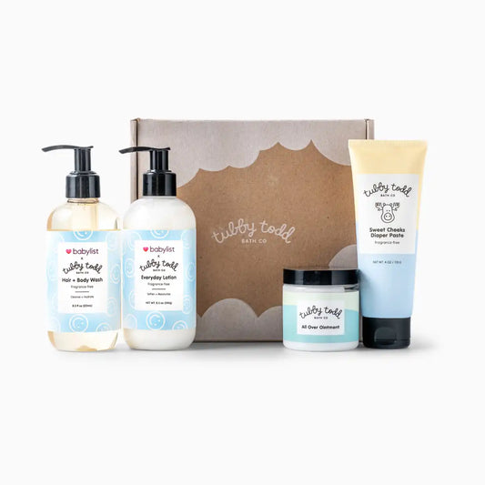 Tubby Todd x Babylist Baby's First Year Skincare Gift Set