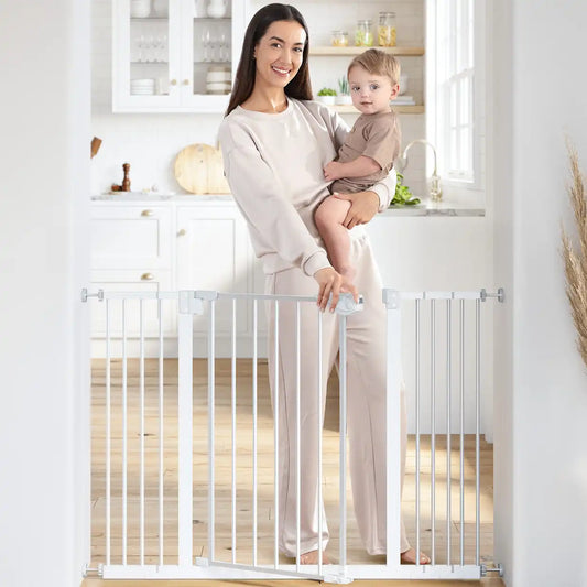 Baby Safety Gate with 3 Extensions