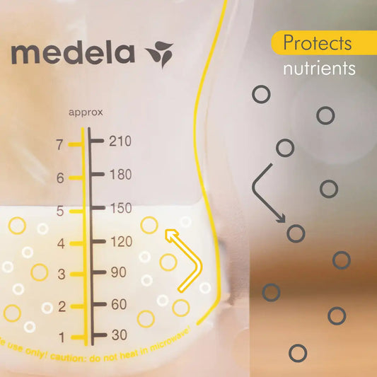 Easy Pour Breast Milk Storage Bags