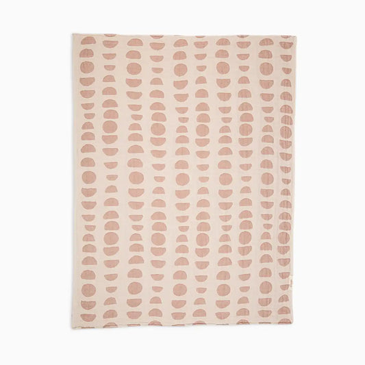 Cotton Muslin Jacquard Blanket