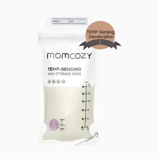 Temp-Sensing Milk Storage Bags