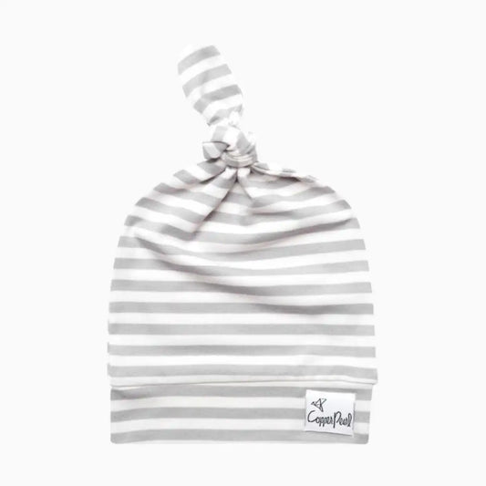 Printed Top Knot Hat