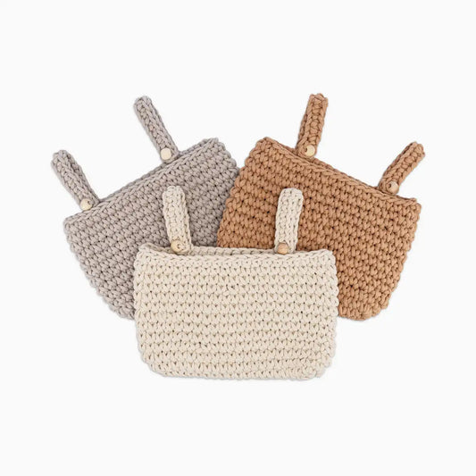 Hanging Nursery Storage Bin Trio