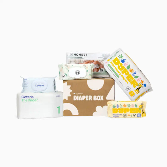Diaper Box - 104 Diapers & 172 Wipes