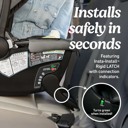 GoMax Infant Car Seat ft. Insta-Install Rigid LATCH