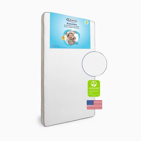 Essentials 6-Inch Mesh Dual-Sided Crib & Toddler Mattress