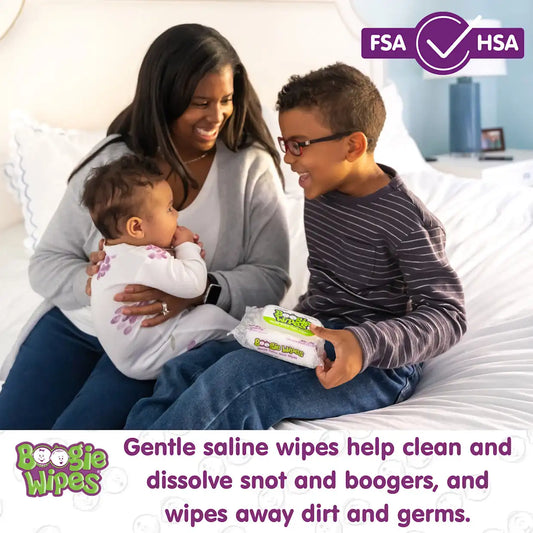 Boogie Wipes Saline Nose Wipes