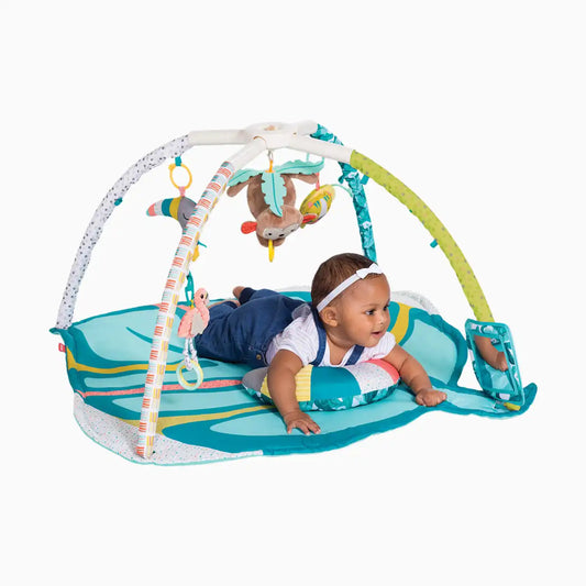 4-in-1 Deluxe Twist & Fold Activity Gym & Play Mat