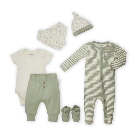 Layette Essentials Organic Cotton 6-Piece Gift Set