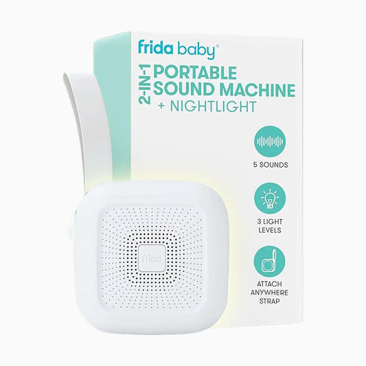 2-in-1 Portable Sound Machine + Nightlight