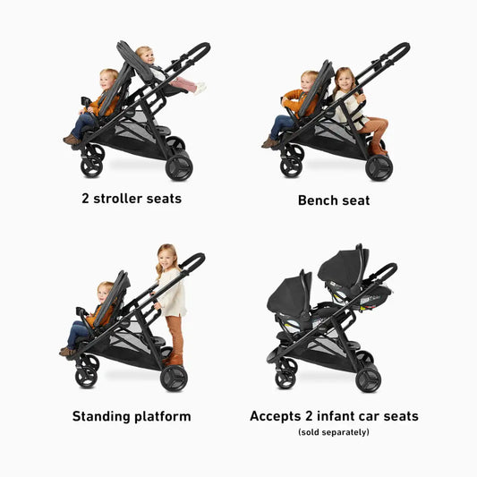Ready2Grow LX 2.0 Double Stroller