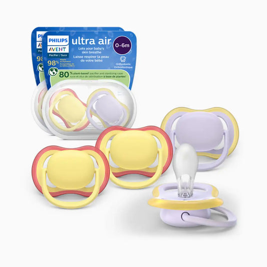 Ultra Air Pacifier 0-6M (4 Pack)