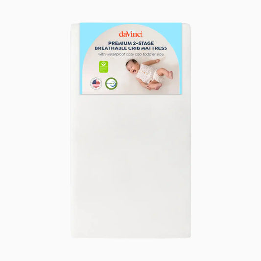Premium 2-Stage Breathable Crib Mattress
