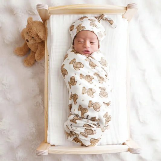 Bamboo Waffle Oversized Swaddle Blanket