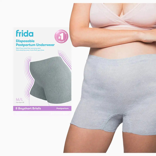 Disposable Boyshort Postpartum Underwear