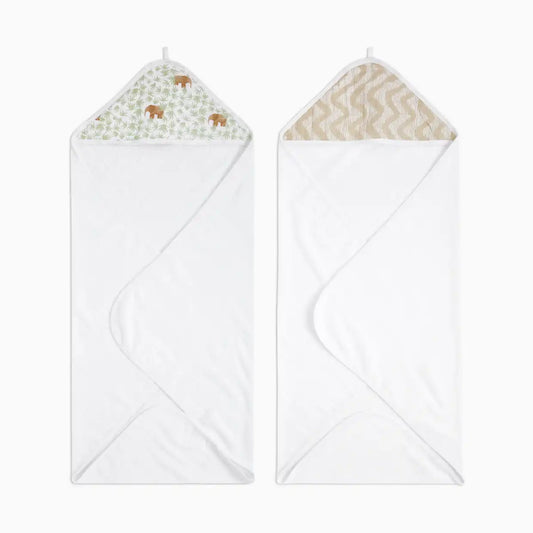 Essentials Hooded Towels (2 Pack)