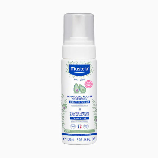 Cradle Cap Foam Shampoo for Newborns
